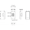 Hikvision DS-3WFB-EI-5ACG Bridge WLAN exterior 5GHz (300Mbps, 16dBi, IP65)