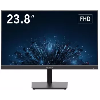 Hikvision DS-D5224F2-1V1S/B monitor VA Full HD de 23,8 polegadas com HDMI, VGA, CVBS e altifalantes