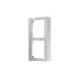 Hikvision DS-KD-ACW2/S Caixa de ligação de superfície para posto de porta, 2 módulos, aço inoxidável, resistente às intempéries