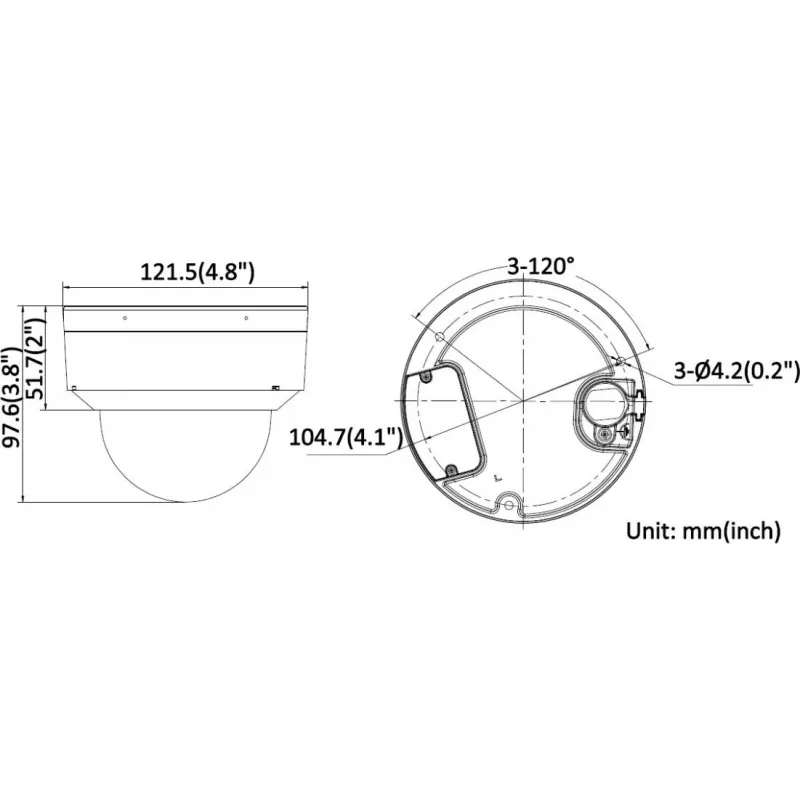 Hikvision iDS-2CD7D87G0-XS(2.8mm)(O-STD) DeepinViewX Câmara IP, 2,8 mm