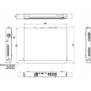 Hikvision iDS-7208HUHI-M2/XT/4A+8/4ALM DVR híbrido 5-em-1 de 8 canais com AcuSense