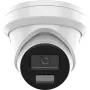 Câmara de segurança IP dome exterior Hikvision Pro Series com AcuSense DS-2CD2383G2-LI2U (2,8mm) 8MP, Smart Hybrid Light, 3840x2160, montagem em teto/parede