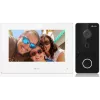 Kit de campainha de vídeo IP HILOOK (IP-VIS-SLIM-W) - posto exterior 2MP + posto interior de 7 polegadas, Wi-Fi, PoE