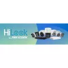 Câmara dome de rede exterior Hilook IPC-D140HA-LUC 4MP com visão noturna e microfone incorporado
