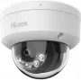 Câmara dome de rede exterior Hilook IPC-D140HA-LUC 4MP com visão noturna e microfone incorporado