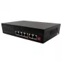 Switch PoE HISMART 1000Mbps 4 portas + 2G Uplink
