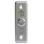 HISMART TV993888 botão de abertura de porta em aço inoxidável para embutir com LED azul, NO/NC/COM, IP65
