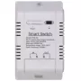 Interruptor inteligente HISMART TUYA 1 canal com sensor de temperatura externo, Wi-Fi e RF, 16A, AC 85-250V
