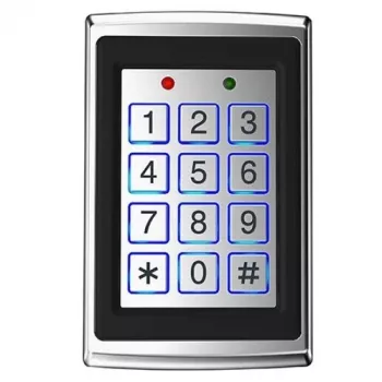 Teclado multifuncional HISMART TV993765 com leitor de cartões de proximidade EM e controlo integrado