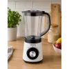 HNC Liquidificadora HPM 8164 HEINRICH'S 2000W Liquidificadora de alta potência com jarro Tritan de 2L, 6 lâminas de aço inoxidável, velocidade variável, Pulse, Ice Crush, preto/prateado