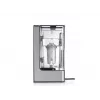 Chaleira elétrica HNC HWS 8731 com controlo de temperatura, 1,7 L, 2200 W, vidro e aço inoxidável, função de manutenção do calor, LED azul, base 360°