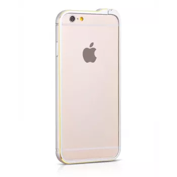 Bumper metálico Hoco Apple iPhone 6 / 6s Blade Series Fedora HI-T026 prateado