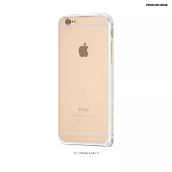 Hoco capa bumper Good Fortune para Apple iPhone 6, prateado