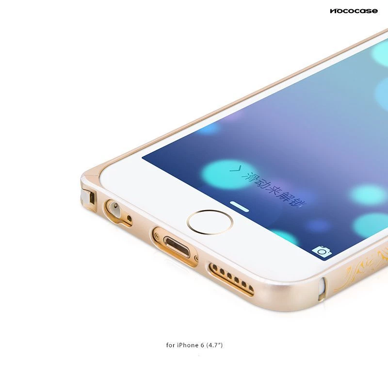 Hoco Bumper Good Fortune HI-T027 para Apple iPhone 6 dourado
