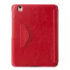 Capa Hoco Crystal Folder HS-L091 para Samsung Galaxy Tab S 8.4, vermelha