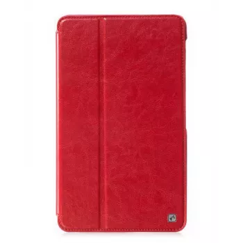Capa Hoco Crystal Folder HS-L091 para Samsung Galaxy Tab S 8.4, vermelha
