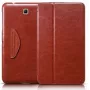Capa folio Hoco Crystal Series para Samsung Galaxy Tab 4 8.0 SM-T330/T331/T335 - Castanho