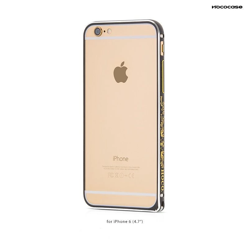 Hoco Good Fortune Capa Bumper para Apple iPhone 6/6S - Preto