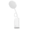 Hoco HX10 candeeiro de mesa com clipe branco