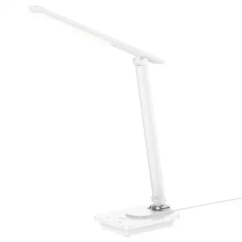 Hoco HX12 candeeiro de secretária dobrável para proteção ocular branco