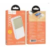 Power bank totalmente compatível Hoco J136A Sirui 22.5W+PD20W (20000mAh) Branco