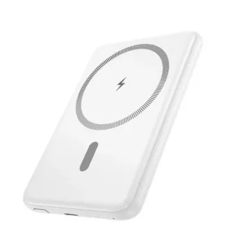 Power bank magnética ultrafina Hoco J140A Tony PD20W (5000mAh) branca