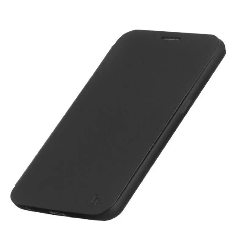 Hoco Capa tipo carteira Juice Series Nappa para Samsung Galaxy Note 5, preta