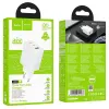 Hoco N50 Scenery PD45W (2C1A) carregador EU branco