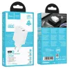 Carregador Hoco N51 Scenery PD65W (2C1A) GaN ficha EU branco