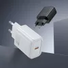 Carregador Hoco N60 Gentle de porta única PD20W (EU) preto