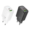 Hoco Carregador N61 Gentle PD20W+QC3.0 (UE) Preto