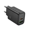 Hoco Carregador N61 Gentle PD20W+QC3.0 (UE) Preto