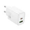 Carregador Hoco N61 Gentle PD20W+QC3.0 (EU) branco