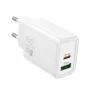Carregador Hoco N63 Gentle PD30W+QC3.0 (EU) branco