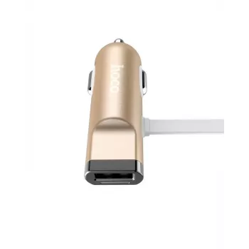 Cabo multifunções Hoco Universal UCL01 Apple + Micro USB, dourado, 1 m