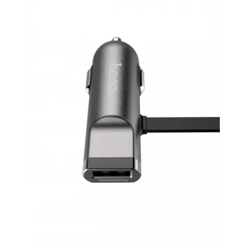 Cabo multifunções universal Hoco UCL01 Apple + Micro USB, cinzento, 1,2m