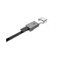 Leitor de cartões Hoco Universal UPM06 Triple Reader Micro USB OTG Preto