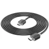 Hoco Cabo HDMI 2.0 US08 3m Preto 4K HDR com banho de ouro