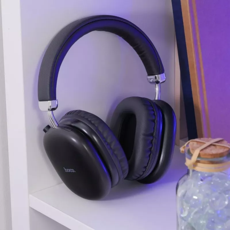 Auscultadores sem fios over-ear Hoco W35 Max preto