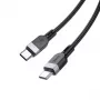 Hoco X109 Energy Cabo de carregamento e dados de silicone 60W USB-C para USB-C 3m Preto