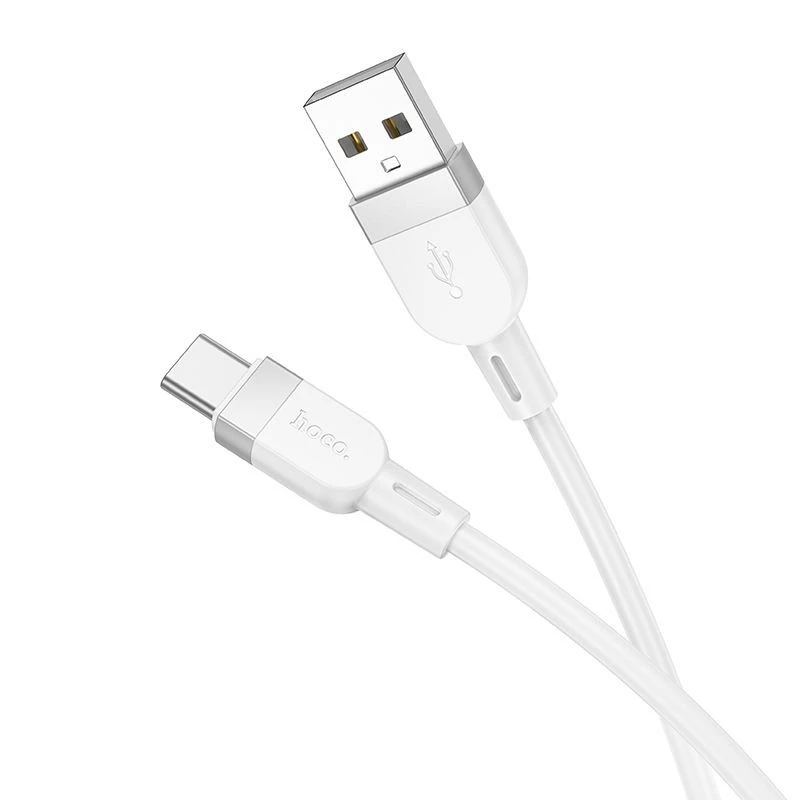 Cabo de carregamento e dados Hoco X109 Energy em silicone Type-C (L=1M) Branco