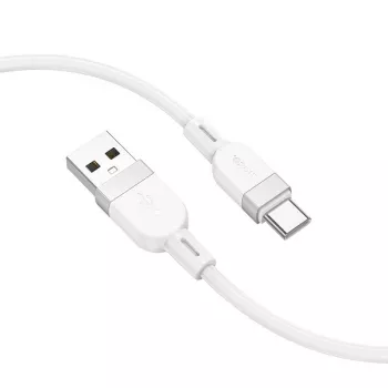 Cabo de carregamento e dados Hoco X109 Energy em silicone Type-C (L=1M) Branco