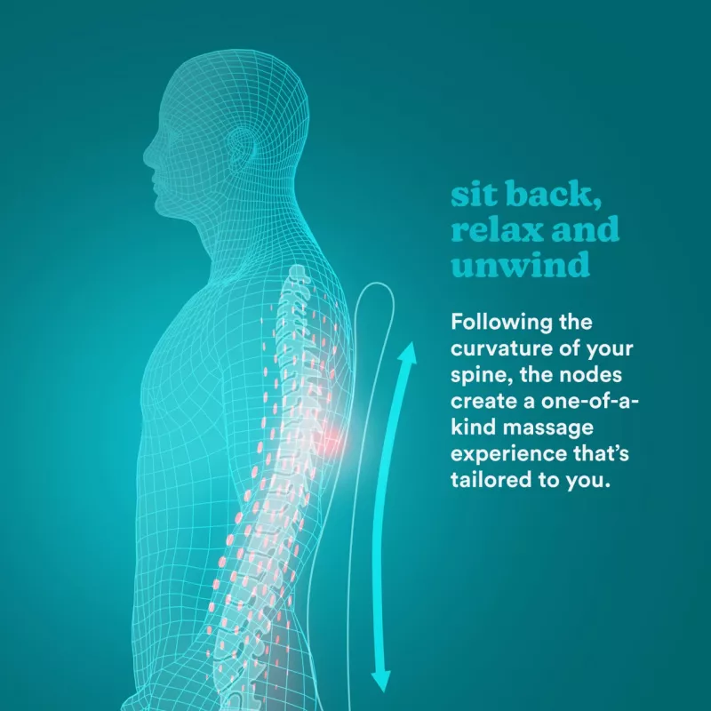 Homedics SBM-65H-EU Shiatsu Experience massajador de costas + calor