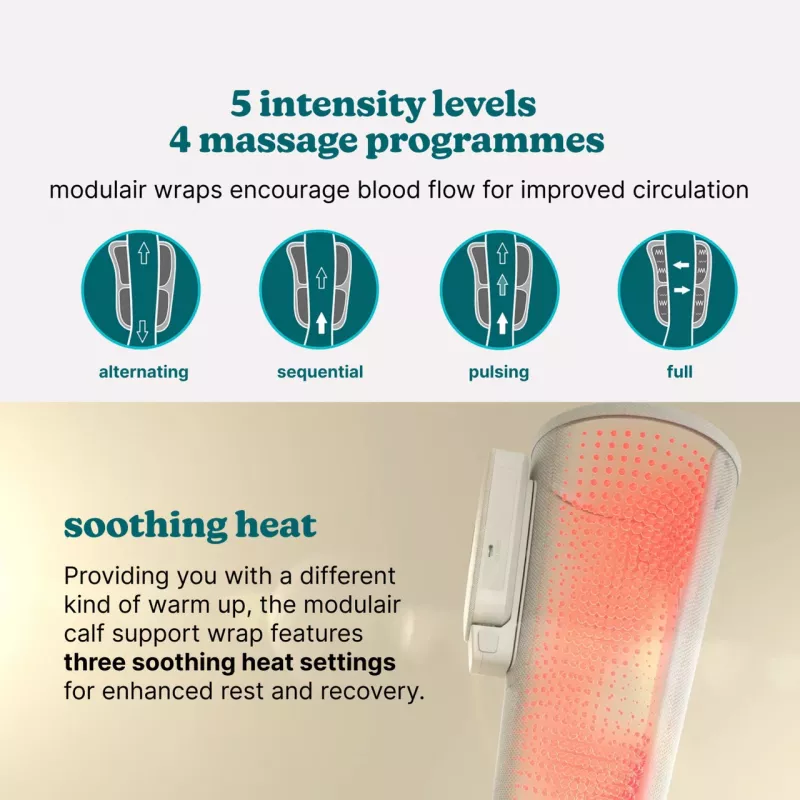 Homedics SR-CMC10H massajador de gémeos Modulair com calor reconfortante