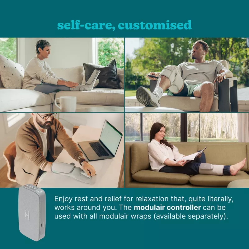 Homedics SR-CMC10H massajador de gémeos Modulair com calor reconfortante