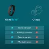HoMedics SS-WB100BL-WW WakeBand – o seu despertador silencioso, azul – despertador vibratório portátil e monitor de atividade física
