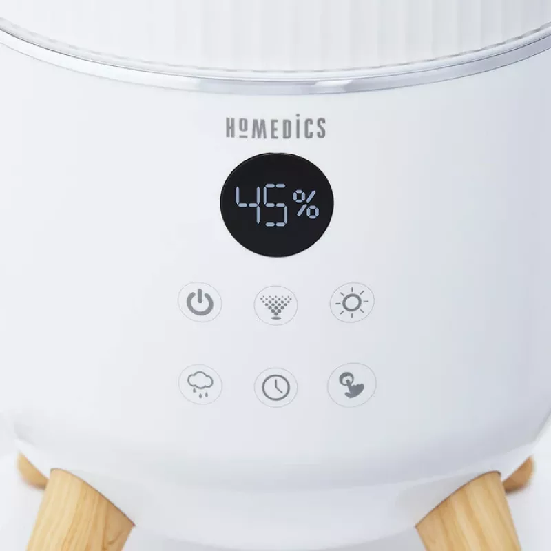 Homedics UHE-CMTF91-EU TotalComfort Deluxe humidificador ultrassónico para salas grandes