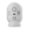 Homematic IP Indoor Camera basic (HmIP-CI-B) – Câmara de segurança Wi-Fi 3 MP, branco/preto