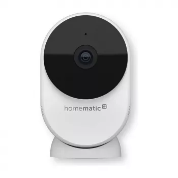 Homematic IP Indoor Camera basic (HmIP-CI-B) – Câmara de segurança Wi-Fi 3 MP, branco/preto