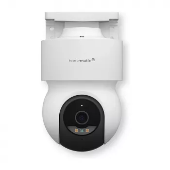 Homematic IP Câmara Exterior (HmIP-CO) Branca, 5MP, WLAN – Câmara de Vigilância Smart Home